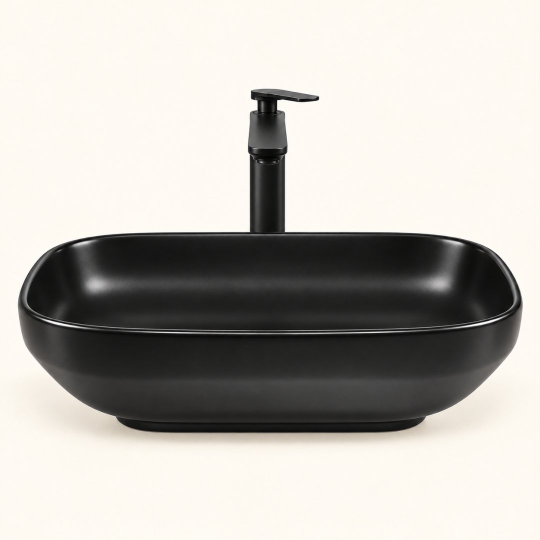 Sonet SIGNET BLACK (51), table top basin (view 3)
